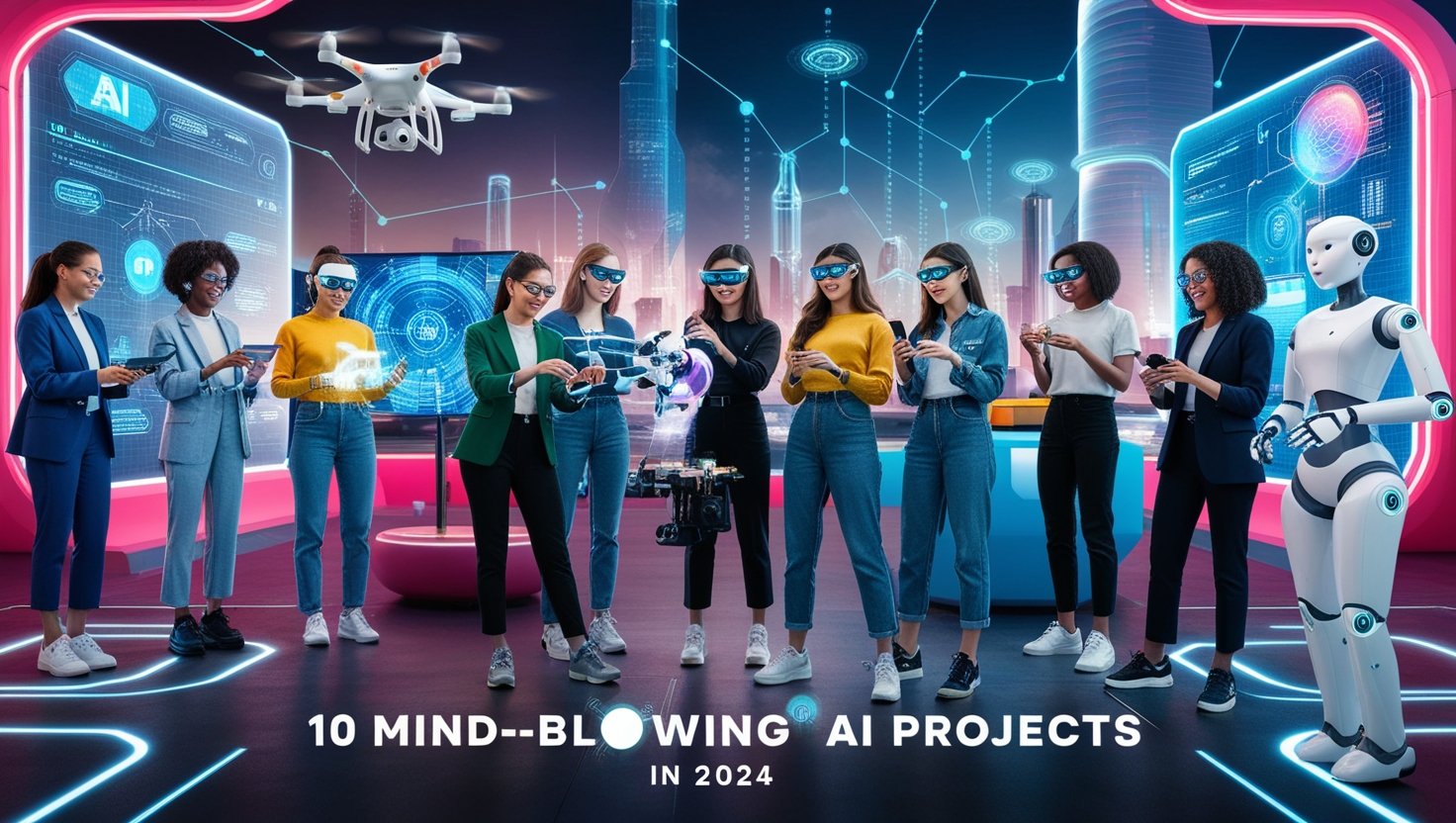 10 AI Projects That Will Blow Your Mind in 2024